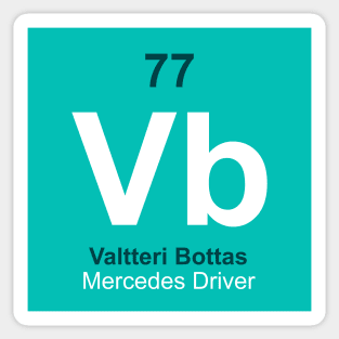 Valterri Bottas Driver Element Sticker